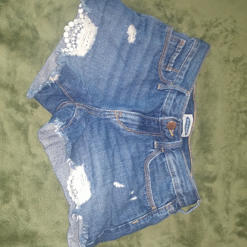 Cute ripped shorts